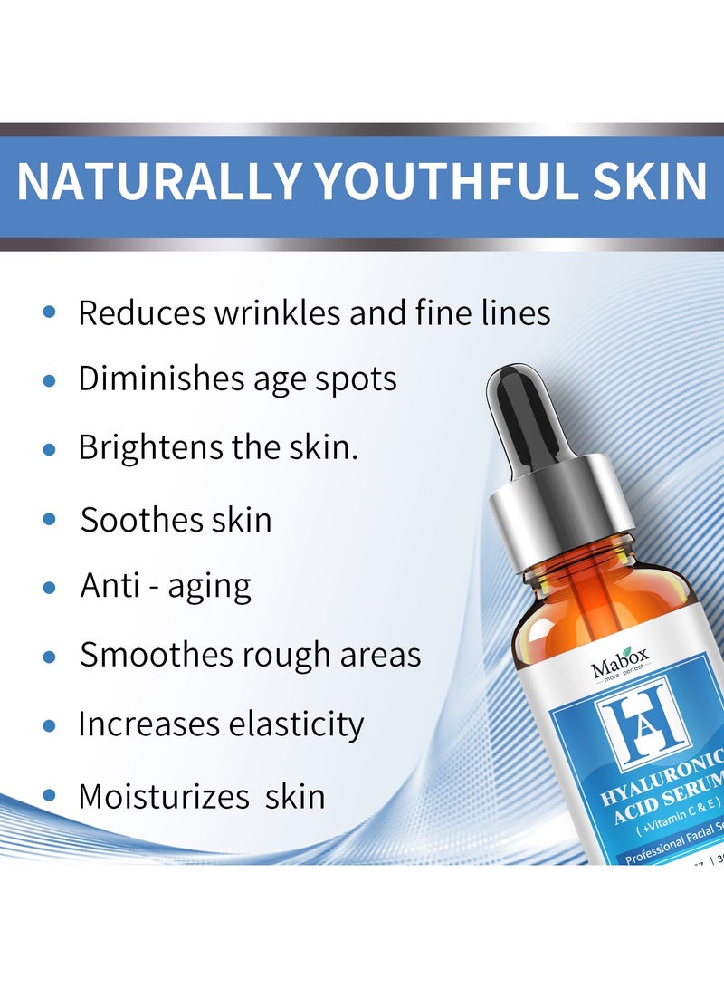 MABOX hyaluronic acid hydrating and delicate essence 30ml - Image 4