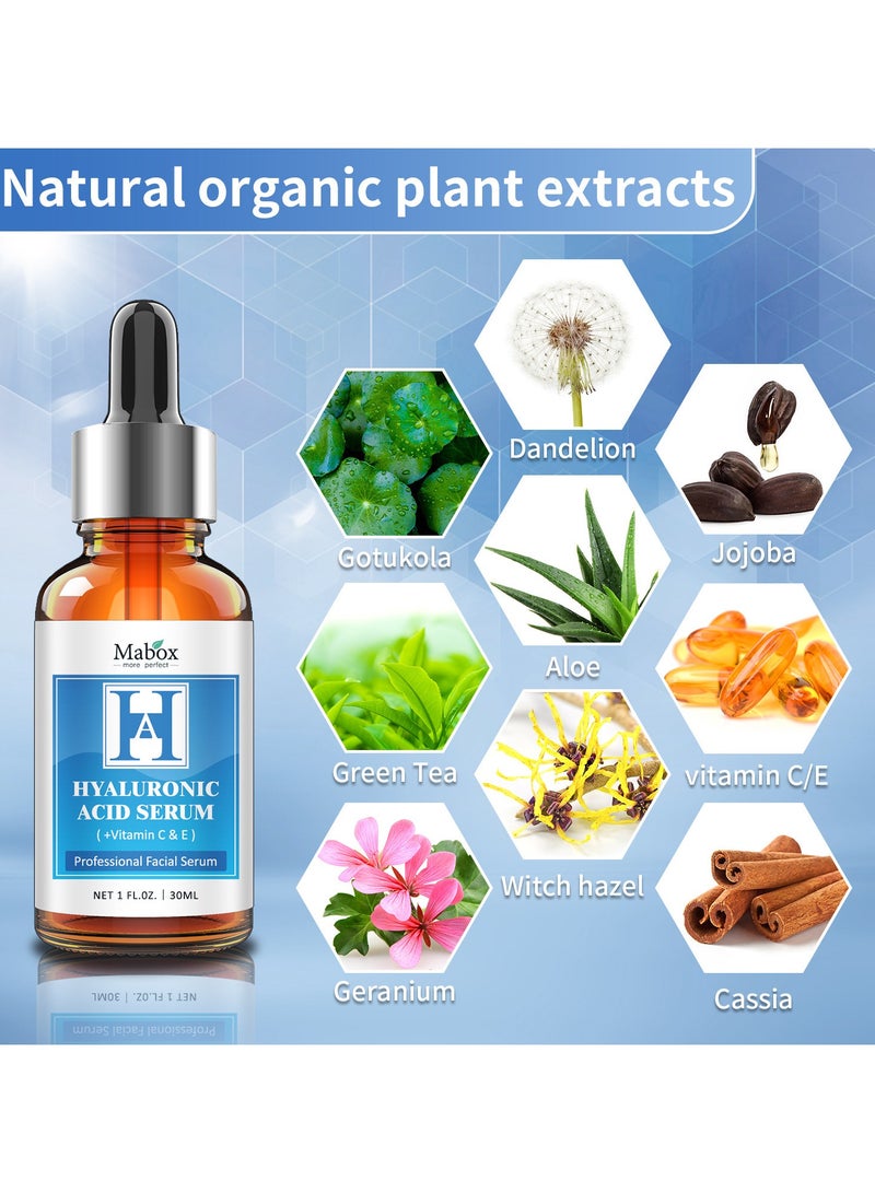 MABOX hyaluronic acid hydrating and delicate essence 30ml - Image 5