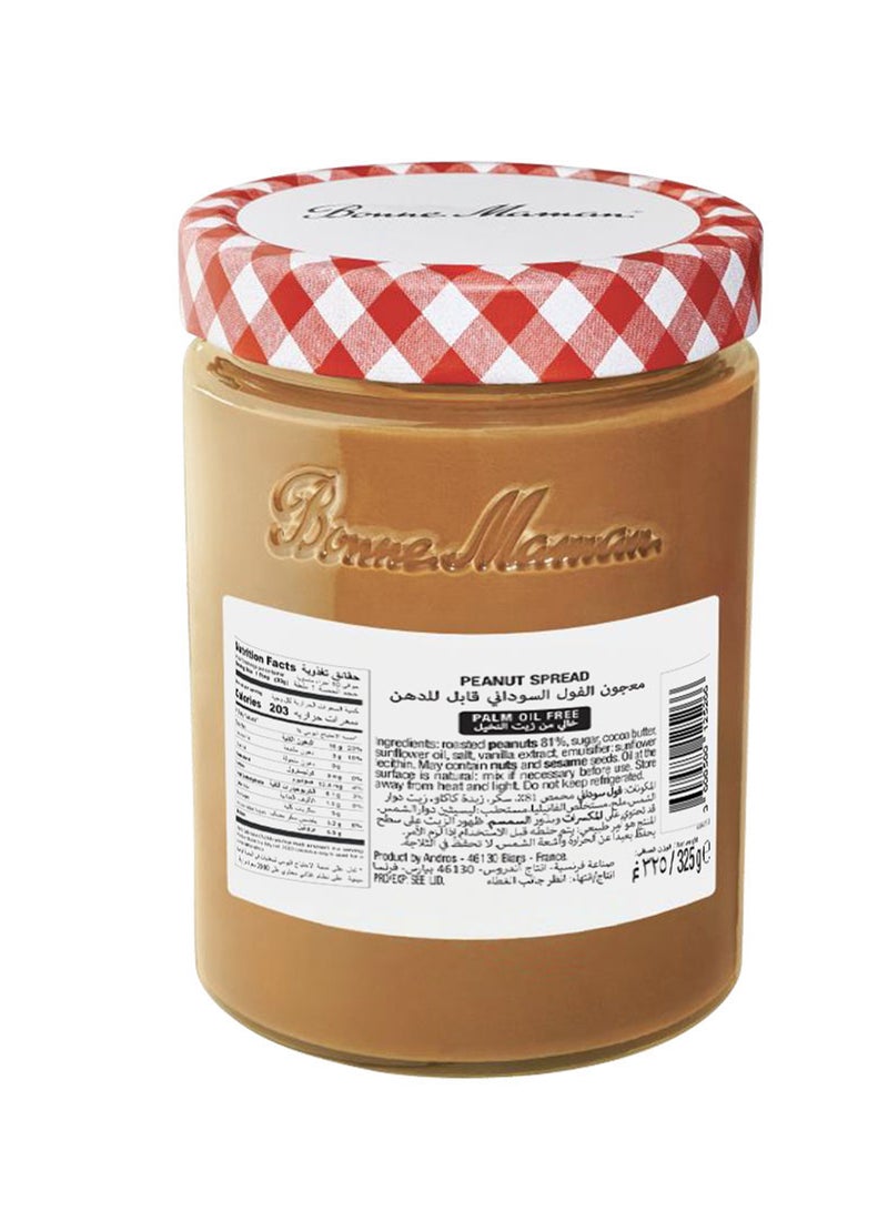 Bonne Maman Peanut Spread Smooth 325g  - Image 2