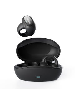 sanag Z51 Open Ear Headphones, Lightweight And Stable Clip-on Wireless Earbuds With Charging Case, Stylish Earbud And In-Ear Headphones Compatible With Iphone/samsung Phone For Men, Women, (Black)  - Image 1