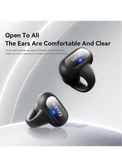 Z51 Open Ear Headphones, Lightweight And Stable Clip-on Wireless Earbuds With Charging Case, Stylish Earbud And In-Ear Headphones Compatible With Iphone/samsung Phone For Men, Women, (Black) - pzsku/Z1EA7CD5AFA8A205BB231Z/45/_/1712144962/a26781f2-2eaa-47f1-a673-caedf1685f14