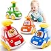TooyBing Press and Go Car Toys for Toddlers 13 4 Pack Animal Baby Car Toys for 1 2 Year Old Boy Push Go Friction Vehicle Toys for Infants 1218 Months One First Birthday Gifts for Boys Girls - Image 3