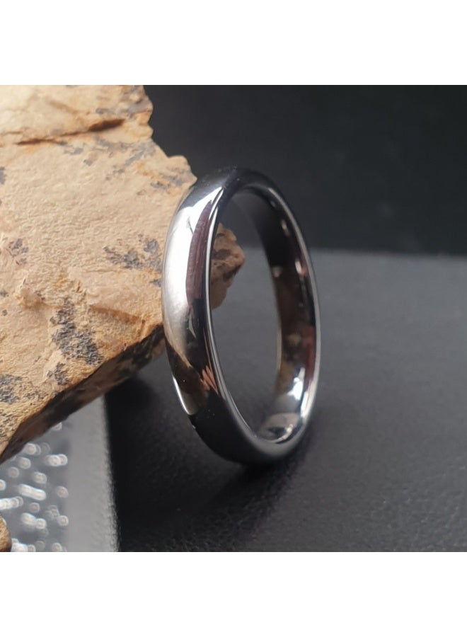 Classic 3.5mm Tungsten carbide ring - Image 5