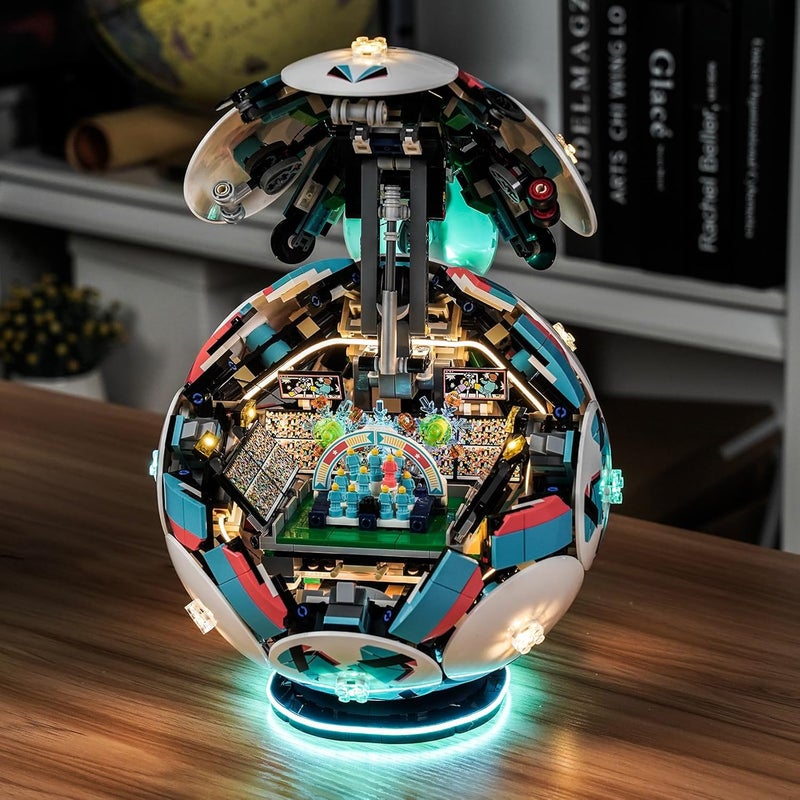 LocoLee LED Light Kit for Lego Soccer Ball 43019 - Lighting Accessories for FIFA World Cup - Image 2