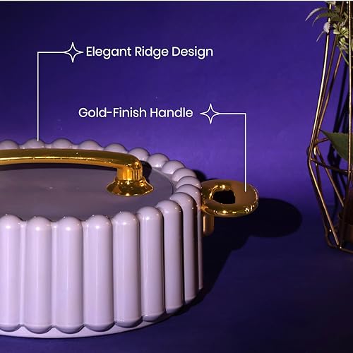 Selvel Volvo Casserole Insulated Hot Pot with Stainless Steel Inner Single| Roti Casserole | Hot Box for Kitchen | Chapati, Roti, Biryani | Keeps Food Hot & Fresh (Goldstar Lid Grey, 3 Set) - Image 4