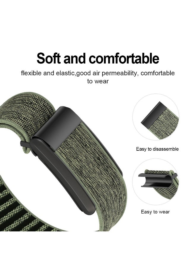 TEMPO Stretchy Nylon Replacement Band Compatible with WHOOP 5.0,  Life, One & Peak | Wearable Health, Fitness & Activity Tracker Stylish, Comfortable & Breathable and Adjustable Wristband Replacement Strap for Active Lifestyles - ONLY Strap without Connector - Image 5