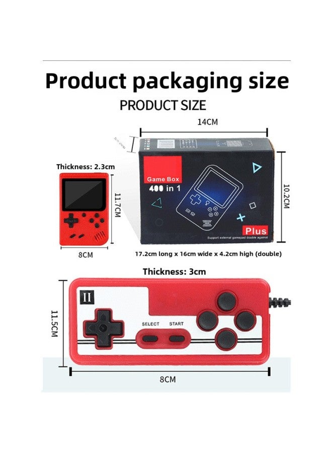 Explosions Handheld Game Machine Children's Nostalgic Toys 400 In One Retro Mini-game Handheld Wholesale-Product Color:Single Dozen Without Handle-Model:[lotus Root Pink] G5 Game Console  - Image 5