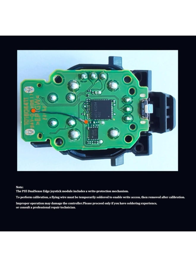 GuliKit TMR Electromagnetic Joystick Replacement Kit, Drift Protection, Ultra-Smooth Replacement Repair Part, Long Lifespan, Excellent Temperature Stability, Compatible with PS5 DualSense Controller, Includes 2 Joysticks - Image 4