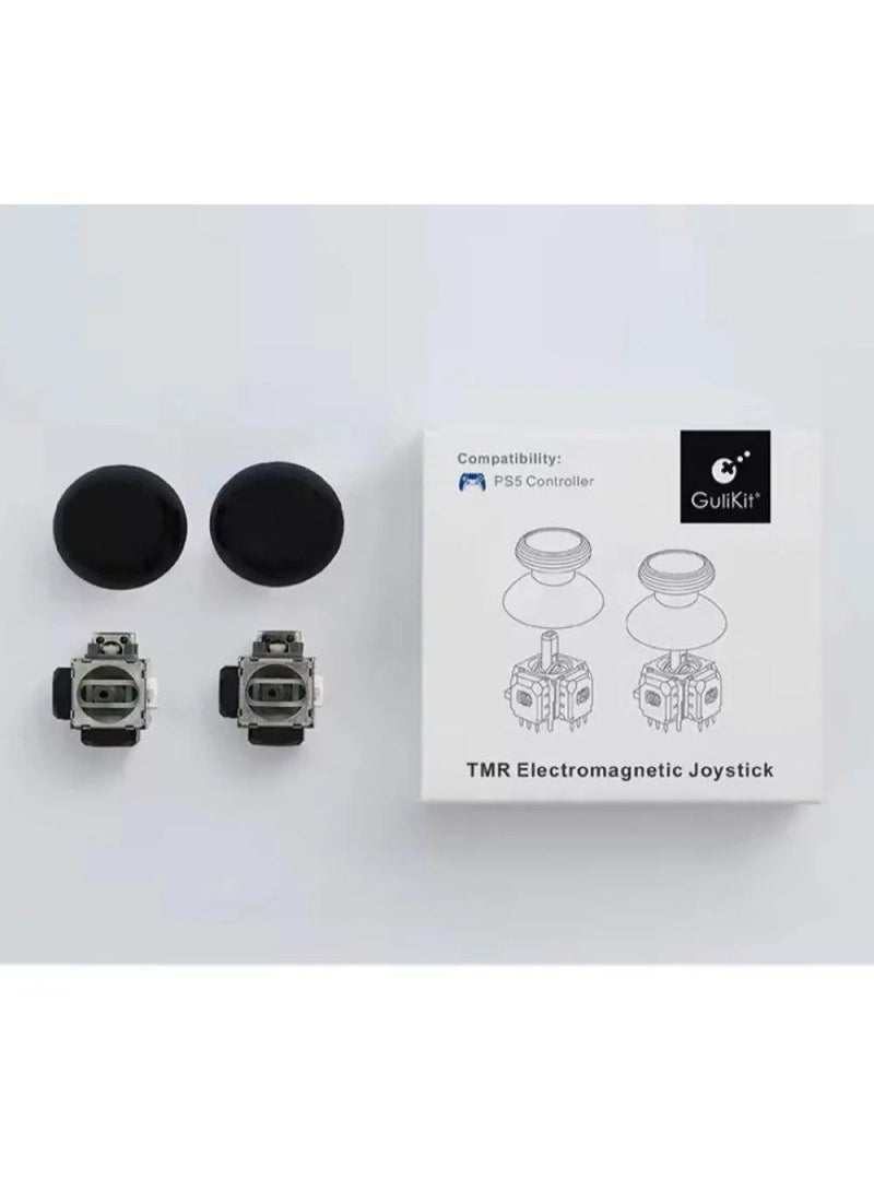 GuliKit TMR Electromagnetic Joystick Replacement Kit, Drift Protection, Ultra-Smooth Replacement Repair Part, Long Lifespan, Excellent Temperature Stability, Compatible with PS5 DualSense Controller, Includes 2 Joysticks - Image 2