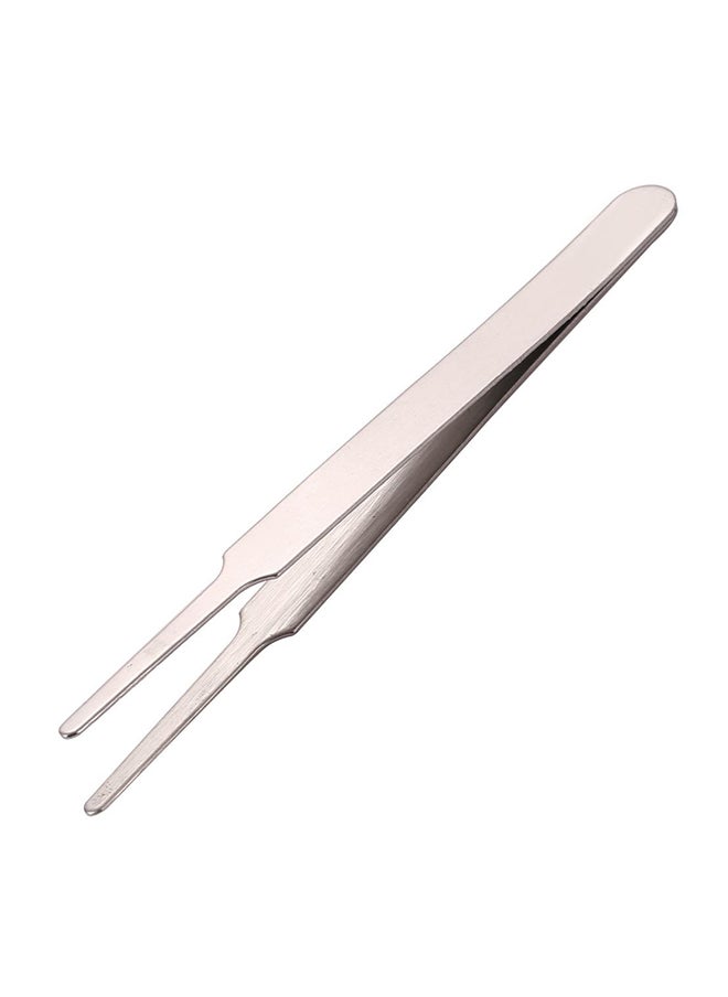 Generic Eyelash Extension Tweezers Silver 
