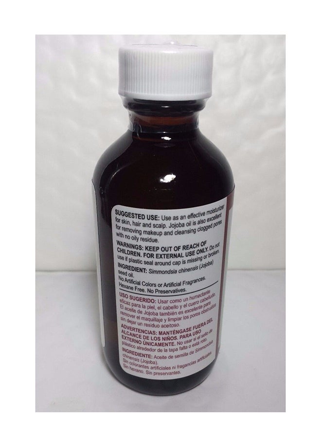 De La Cruz - Oil 2 Oz Moisturizer For For Skin And Hair Aceite De Jojoba - Image 1