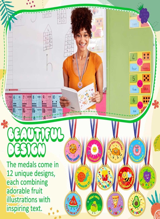 Simgoing 36 Pcs Award Medals Gold Plastic Award Medals Motivational Stickers for Kids Teacher Reward Stickers School Supplies for Sports Party Classroom Motivating and Potty Training Awards (Animal) - Image 4