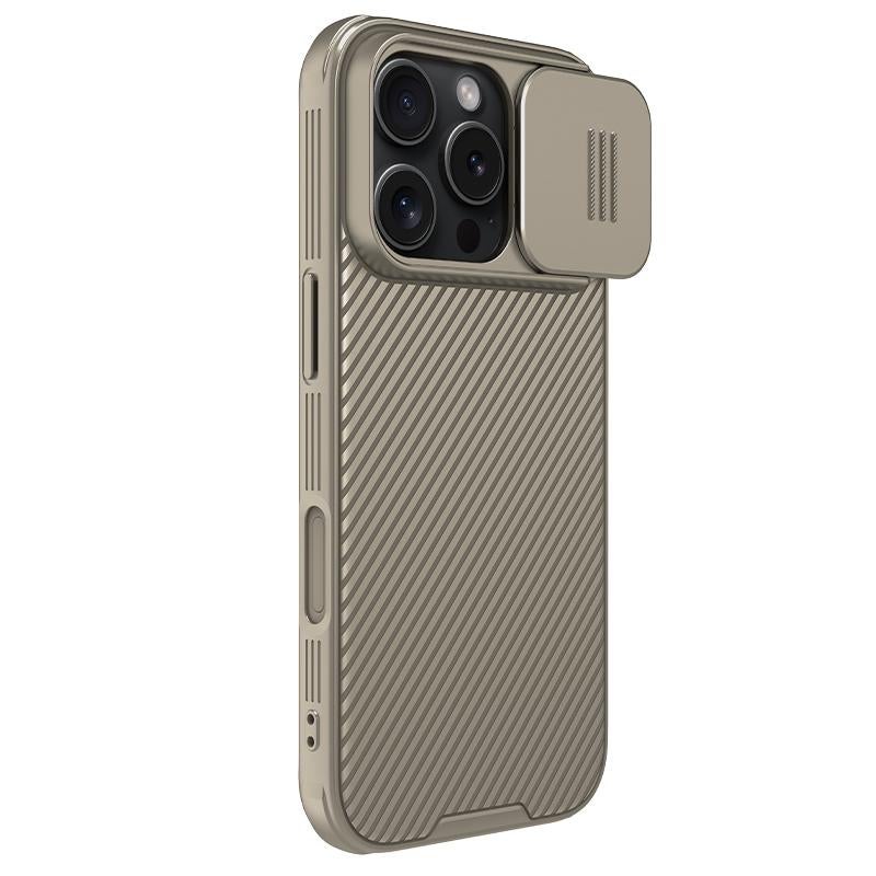 Nillkin For Iphone 16 Pro Camshield Pro Pc Phone Case(Gold) - Image 2