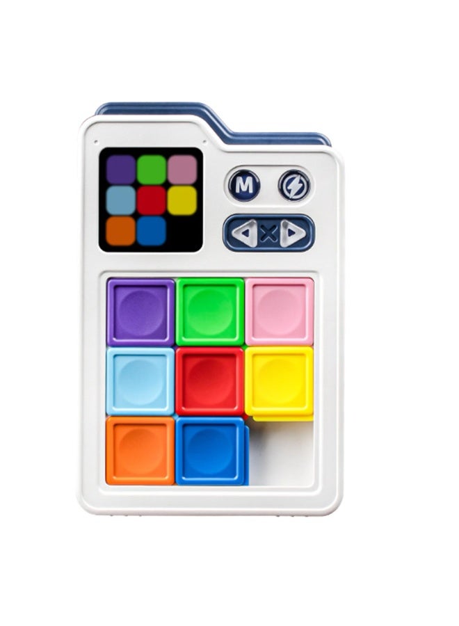 Sliding Block Puzzle for Kids - Smart Electronic Toy with 1000 Levels | Interactive Brain Teaser Aged 6 and Up, Engaging Mind Development Slide Puzzlee Game for Learning Fun - Image 1