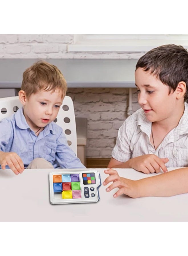 Sliding Block Puzzle for Kids - Smart Electronic Toy with 1000 Levels | Interactive Brain Teaser Aged 6 and Up, Engaging Mind Development Slide Puzzlee Game for Learning Fun - Image 4