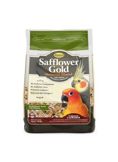 HigginS Higgins Safflower Gold Natural Food Mix for Conures & Cockatiels, 3lbs 