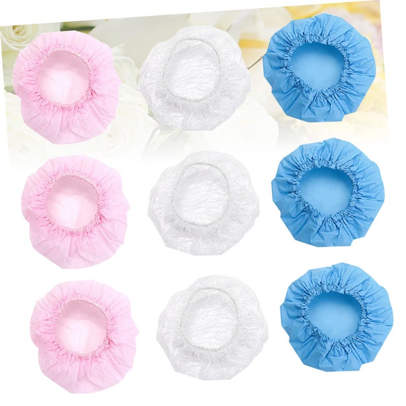 90 Pcs Waterproof Ear Covers For Hair Coloring Ear Shields Plastic Earcaps - Image 4