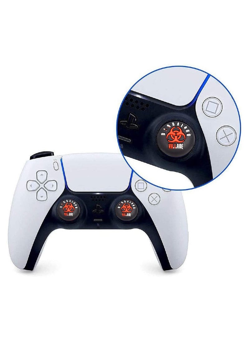 YONK 4 Pieces Controller Silicone Thumb Grip Cap joystick Thumbstick For Ps5 & Ps4 SY22 - Image 3