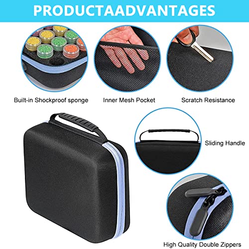 HASTHIP® 5D Diamond Painting Tools and Accessories Kits with 30 Slots Diamond Painting Storage Container, Storage Bag, Diamond Painting Trays and Pens, Tweezer and Correction tools (Without Diamonds) - Image 3