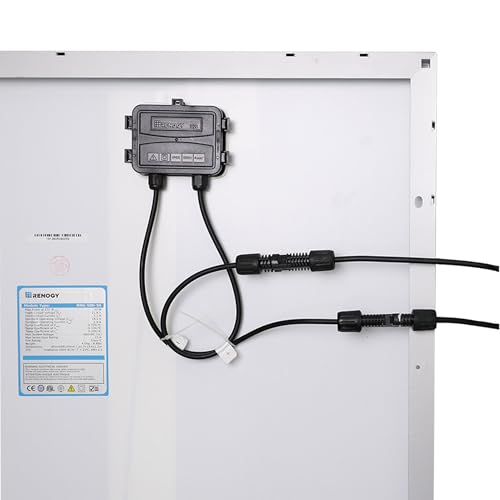 Renogy Solar Panel Extension Cable with Female and Male Connector Waterproof Wire Adaptor, 1.5Ft 12AWG, 1 Piece, Black - Image 3