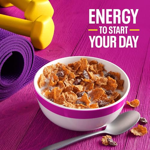 Kellogg's Kellogg’s Raisin Bran Breakfast Cereal, High Fiber, 28g Whole Grain, Large Size, 20.9 oz - Image 4