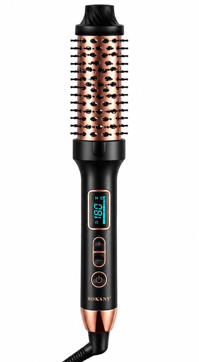 sokany SK-15046 Digital Hair Dryer Thermal Brush, Modern Technology for Frizz, Hair Styling and Hair Drying - Image 1