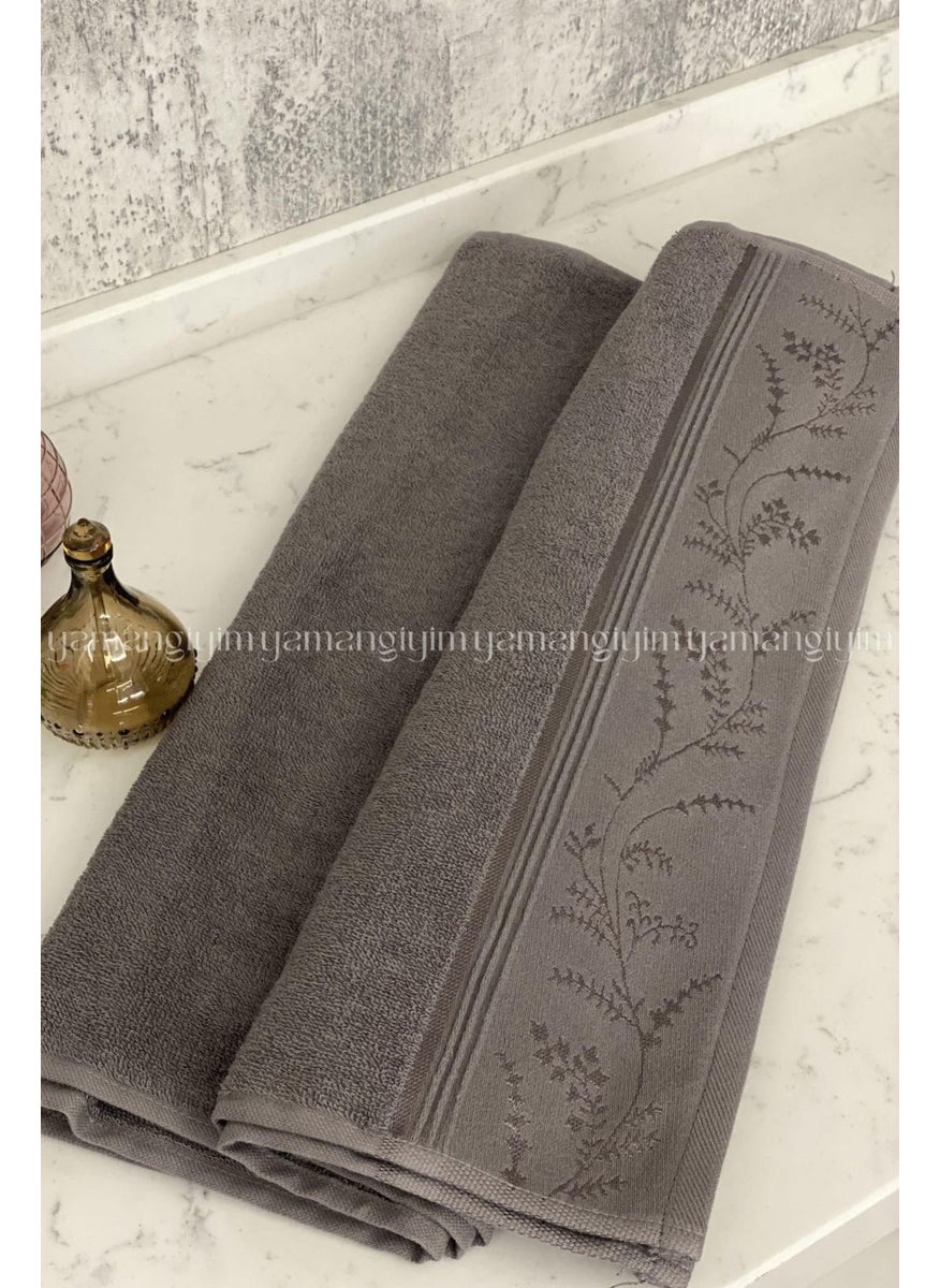 Ditsy Hand-Face Towel 5 Pieces-Grey-Plum-Cream-Pink-Anthracite - pzsku/Z1EA8B50547425A30899DZ/45/_/1741309570/9812bf7e-8325-42c9-9570-24efb1661e46