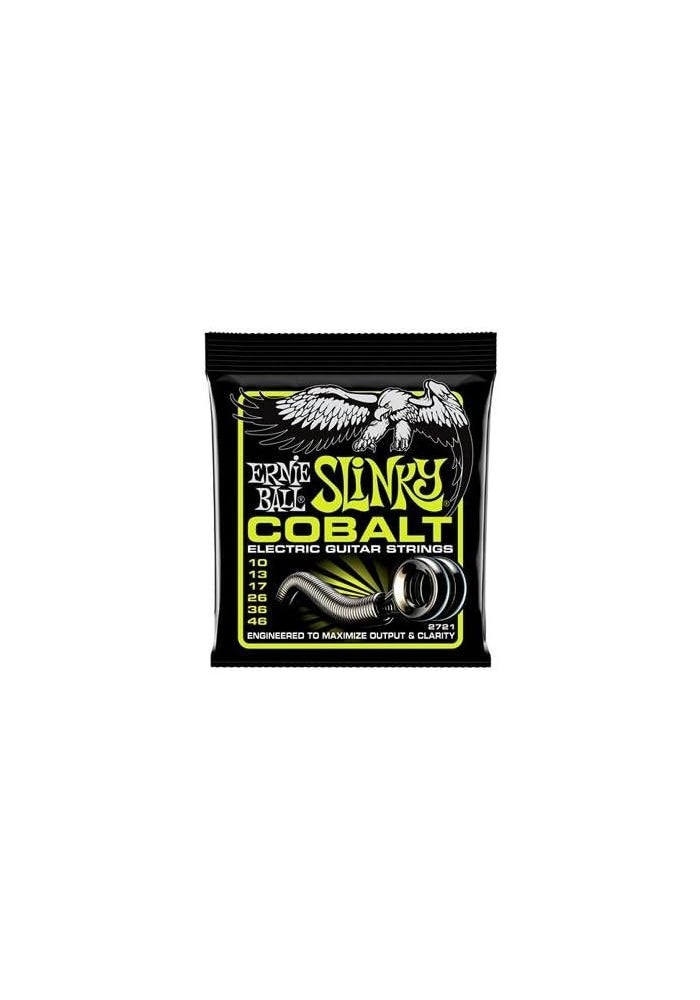 Ernie Ball أوتار جيتار كهربائي إيرني بول ريجولار سلانكي كوباالت - قياس 10-46 - Image 2