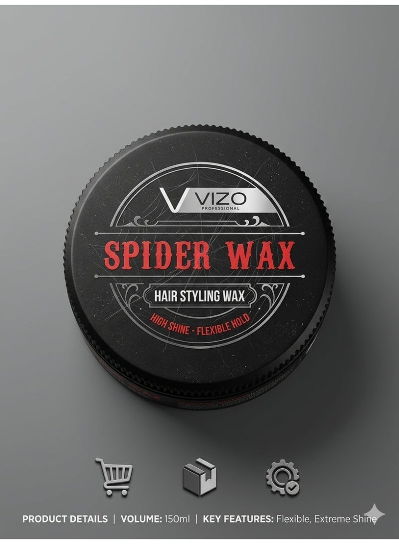 ڤيزو شمع تصفيف الشعر احترافي VIZO Spider 150 مل - Image 2