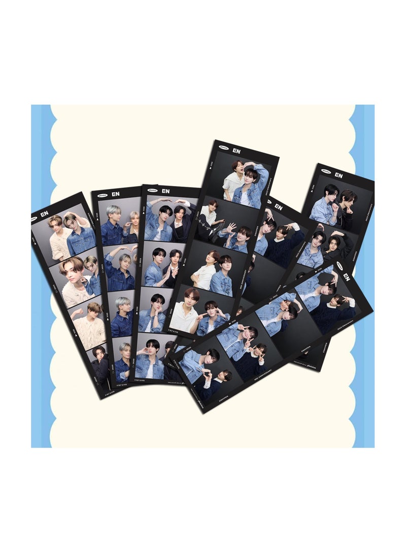 NIBEMINENT 7 Pcs Kpop ENHYPEN Lomo Cards Card For Fans Collection Gifts - Image 2