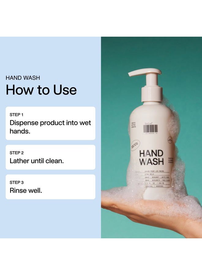 dedcool Xtra Milk Hand Wash | Moisturizing Gentle Cleanser | Squalane, Aloe & Marshmallow Root | Non-Toxic, Vegan, Carbon-Neutral | Soft, Hydrating Formula | 8.5 fl oz - Image 3
