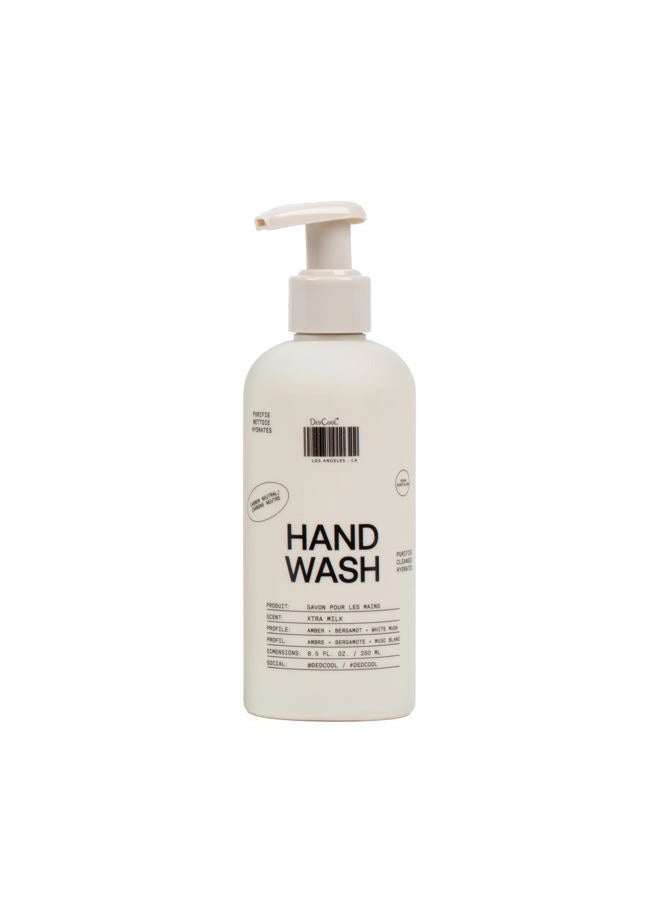 dedcool Xtra Milk Hand Wash | Moisturizing Gentle Cleanser | Squalane, Aloe & Marshmallow Root | Non-Toxic, Vegan, Carbon-Neutral | Soft, Hydrating Formula | 8.5 fl oz - Image 1