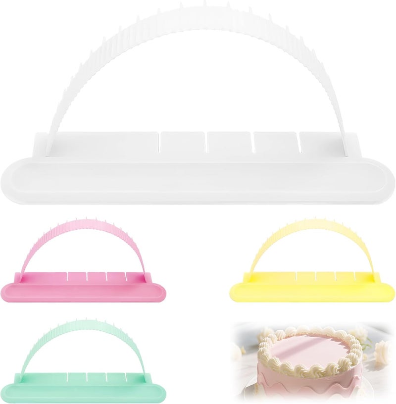 KCMOSGI 4 Pcs Cake Arch Guide Tool, Cake Arc Ruler, Cake Arch Tool Convenient for Controlling the Size and Position of the Arc, Suitable for Beginners and Bakers. - Image 1