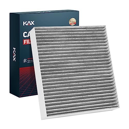 KAX فلتر هواء المقصورة KAX، CF10140 بديل لالتيمة، أوتلاندر سبورت، سنترا، أوتلاندر، ماكسيما، مورانو، لانسر، G35، FX35، FX45، فلتر المقصورة مع فلتر كربون نشط - Image 1