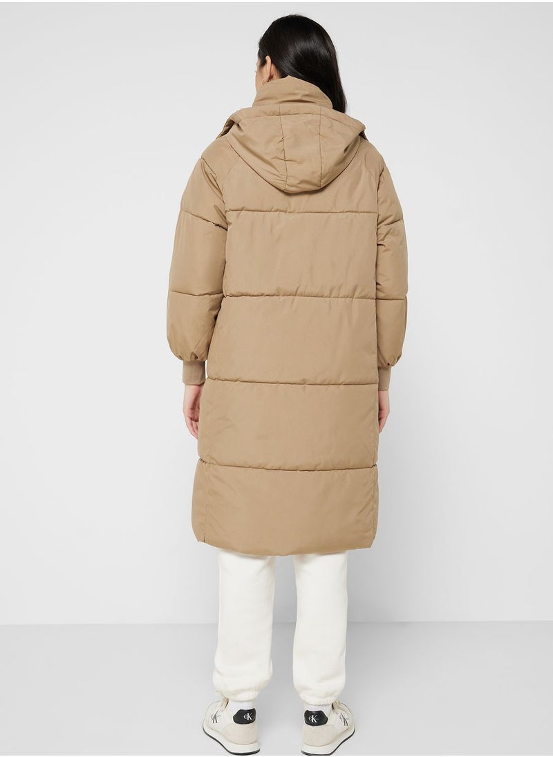 ELLA - Padded Jacket With Hood - Image 1