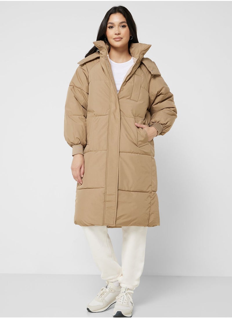 ELLA - Padded Jacket With Hood - Image 1
