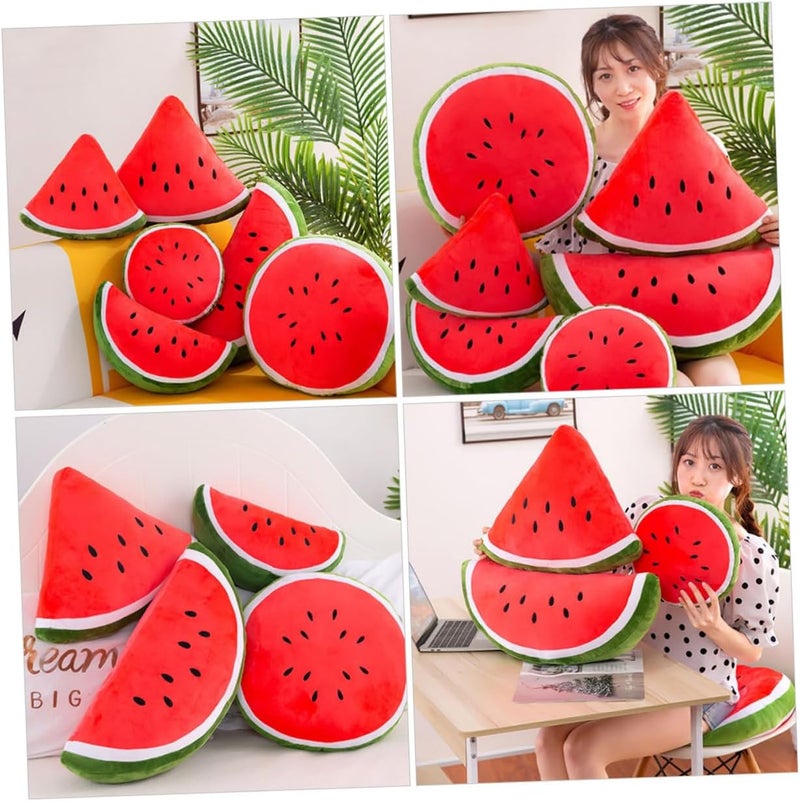 Ciieeo Creative Watermelon Shape Cushion Seat Pillow for Home Office Chair Back Support Versatile Decorative Throw Pillow for Living Room Bedroom and Dormitory - Image 5