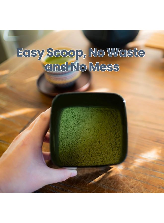 ANKOMN TeaVault Opaque Airtight Matcha Container – 20 Fl Oz - Loose Leaf Tea Storage Canister & Organizer for Freshness, Aroma & Flavor. Premium Storage for Matcha Powder, Tea Bags, Chai & Green Tea - Image 5