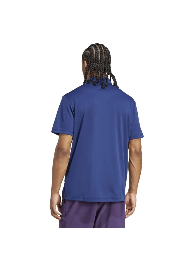 Adidas Fab Polo Blue Polo Shirt (Short Sleeve) Polo Shirts For Men