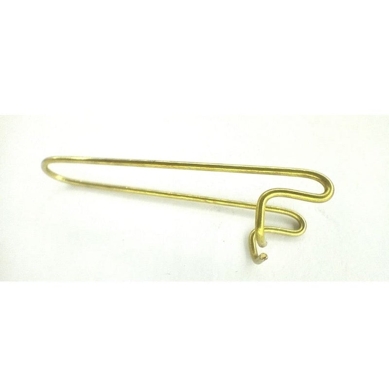 MAYAPURI Pure Brass Tilak Stamp or Tilaka Stick, Tilok Kanthi (Original Vaishnava Tilak Mold) Tika Stamp (U Shape) (3) - Image 4