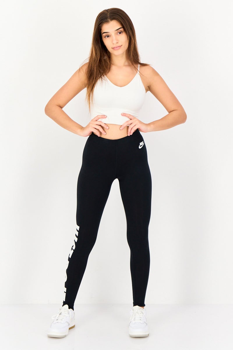 Nike Women Sportswear Fit Training Leggings, Black - Image 4