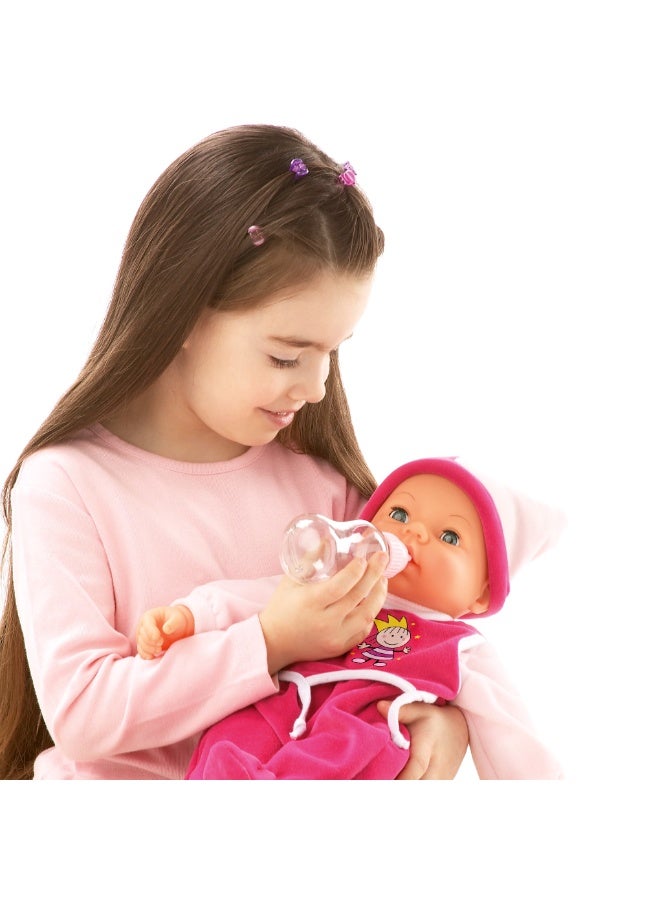 Bayer Design Hello Baby Multi Function Baby Doll, 8-10 - 18" (46cm) - Image 2
