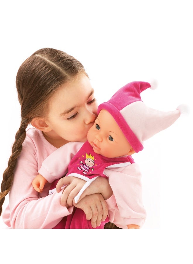 Bayer Design Hello Baby Multi Function Baby Doll, 8-10 - 18" (46cm) - Image 4