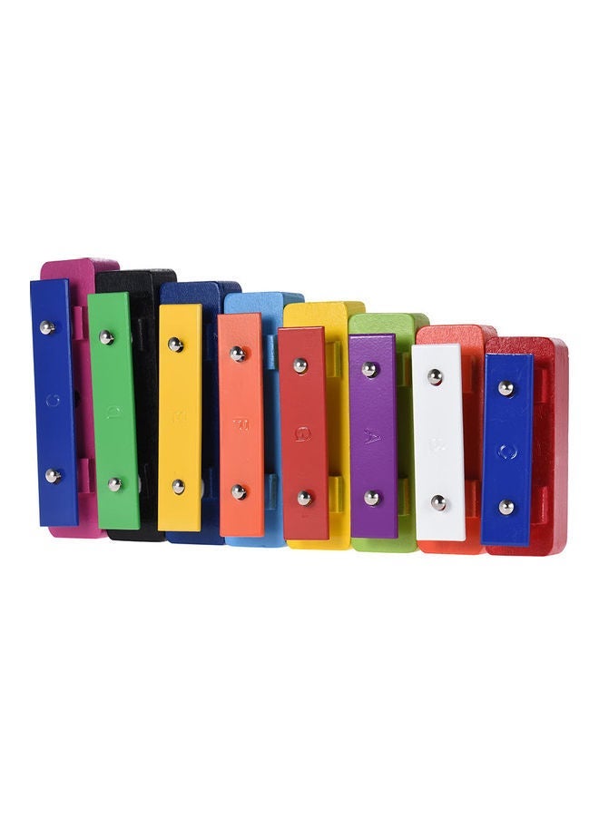 نيبمينينت 8 Note Glockenspiel Resonator Bells Set with 2 Mallets - Image 2