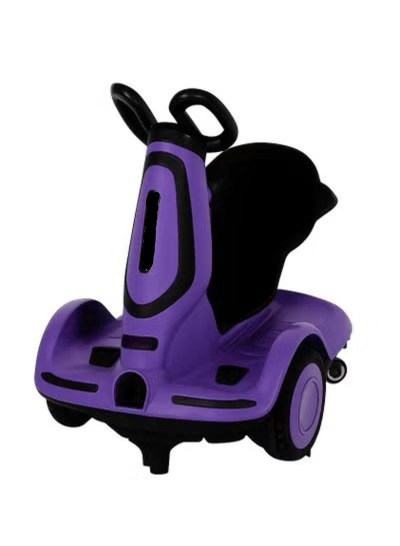 Smart Electric Kids Scooter with Seat and LED Lights 4 Wheel Ride On for Ages 2 to 8 - Image 5