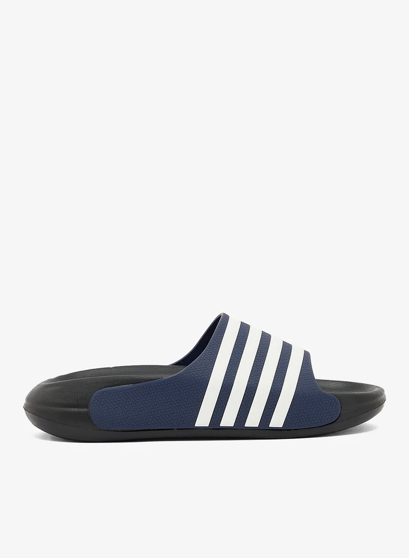 Casual Stripes Detail Slides