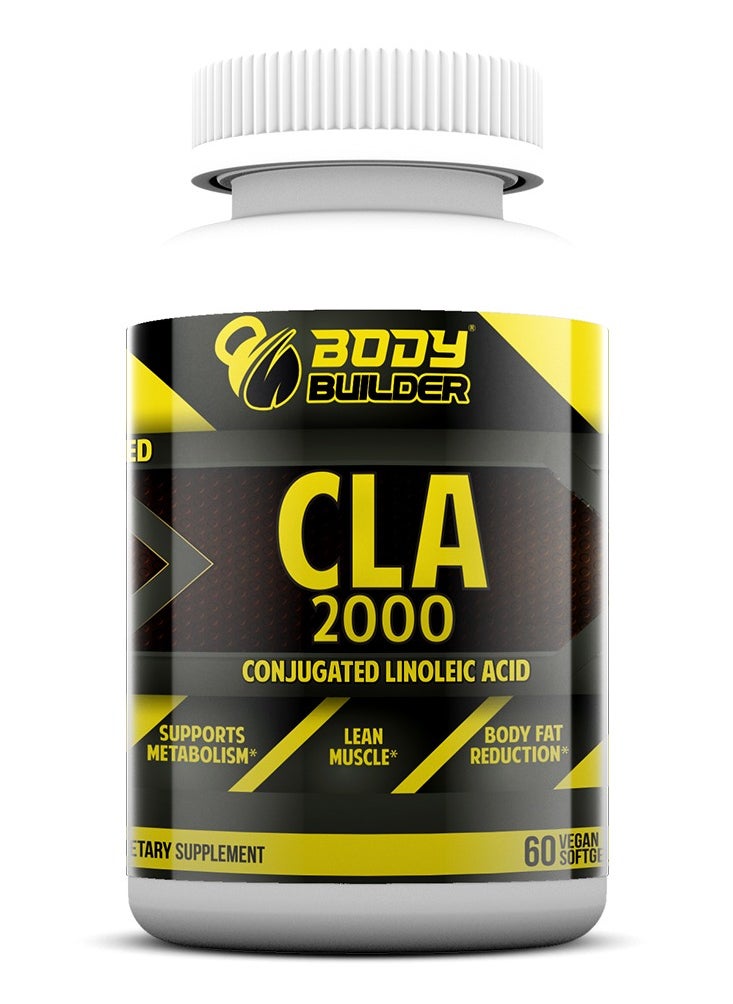 Body Builder CLA 2000 Plant Based 60Softgel  - Image 1