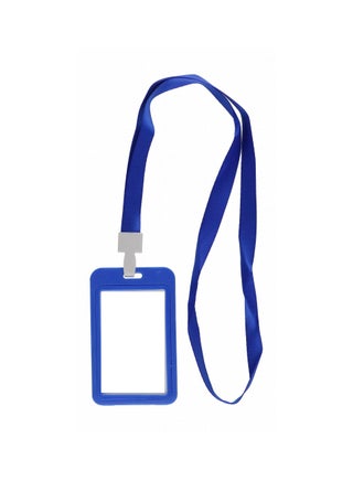 ID Card Holder Vertical With Lanyard