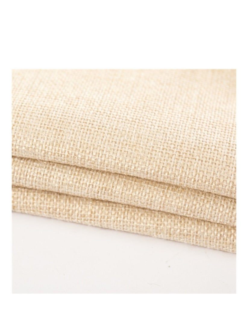 Modern Home Painted Linen Pillow Case Combination Pillow Case Home Decor Design Gift Beige 45x45centimeter  - Image 4