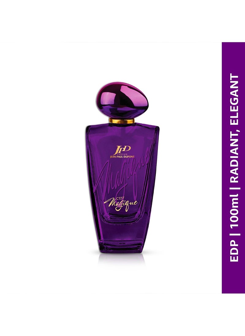 Jean Paul Dupont C'est Majique Eau de Parfum For Women 100ml  - Image 5